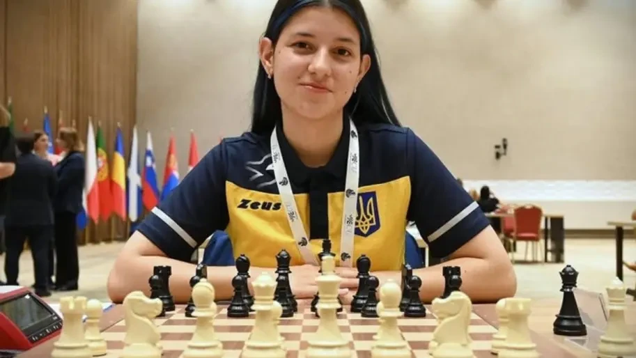 15-річна українка Гнатишин стала чемпіонкою Європи з шахів
