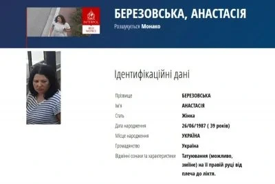Слідчі Монако розшукують підозрювану в замаху на Єрмолаєва: Інтерпол оприлюднив її дані